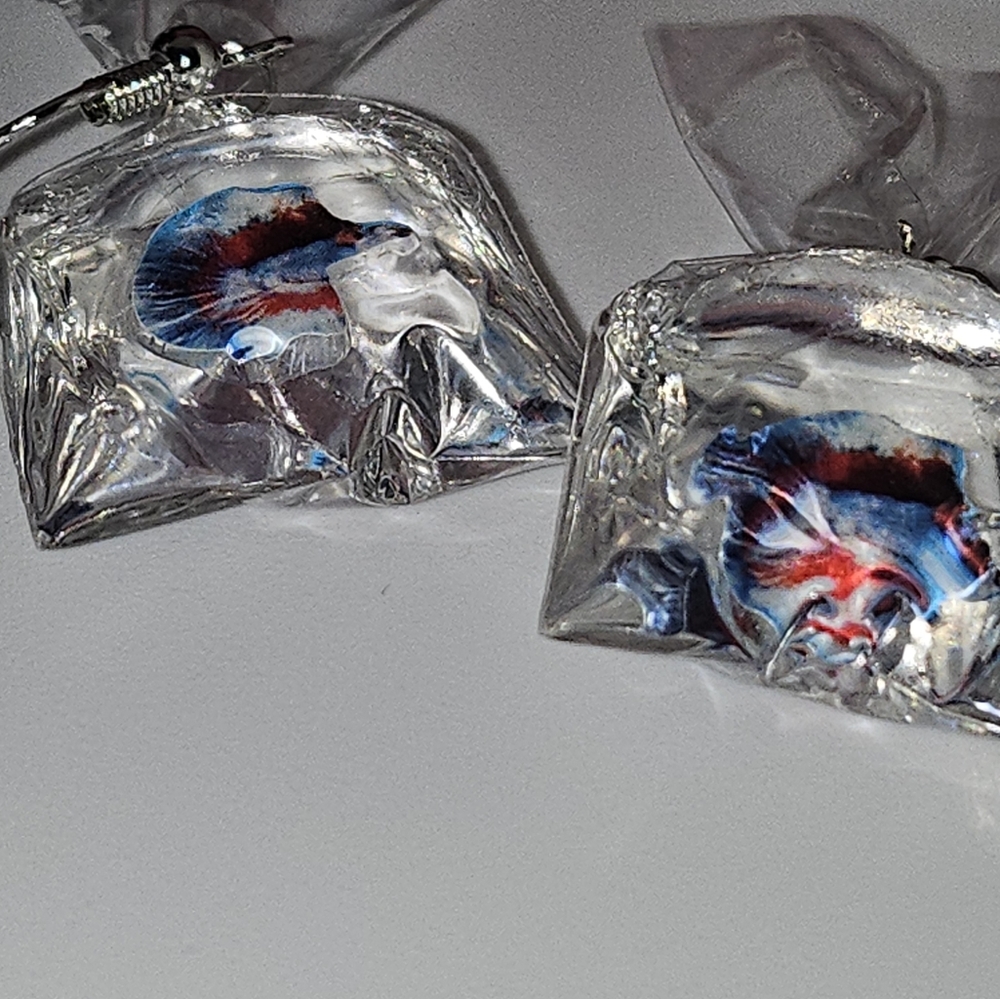Earrings - Fish bowl
